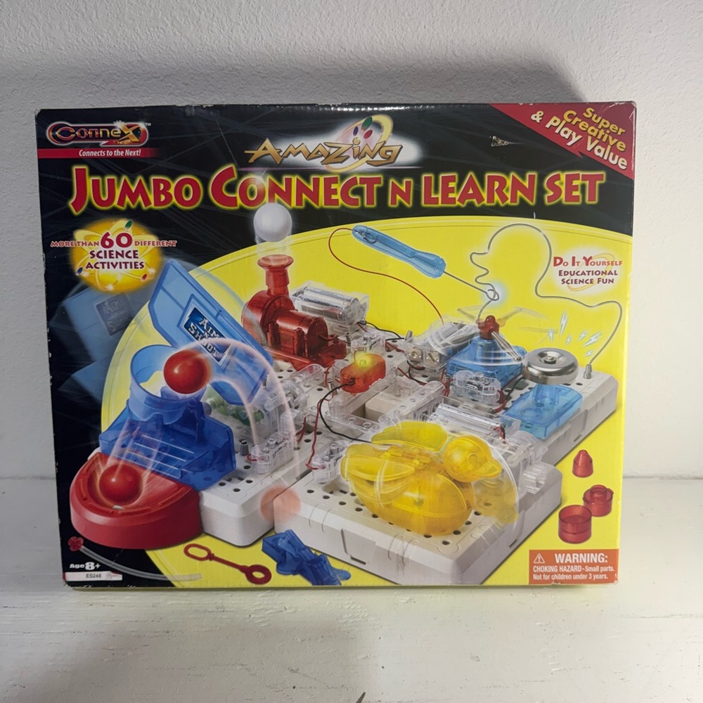 Jumbo Connect N Learn Set - Multicolor